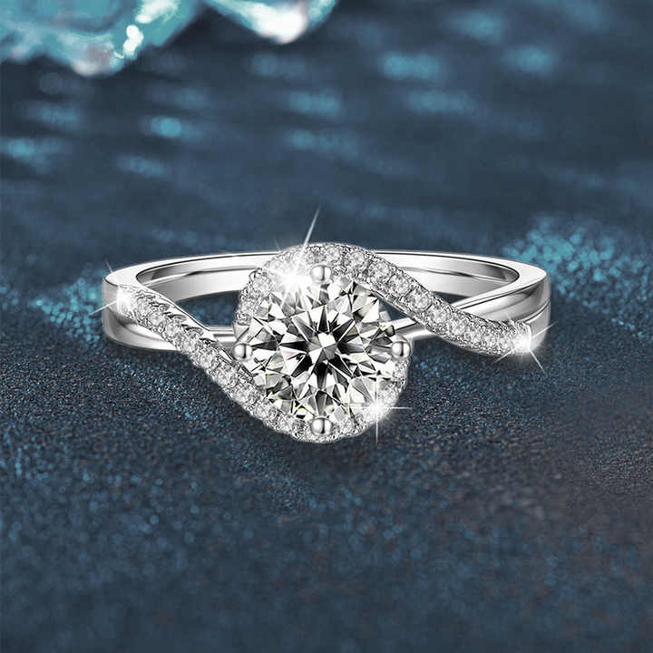 Are moissanite engagement rings real diamonds?